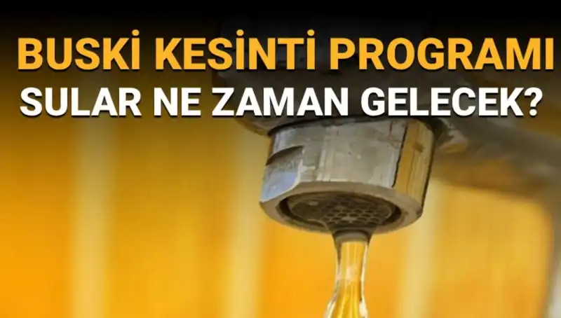 Bursa Nilüfer'de Sular Ne Zaman Gelecek? BUSKİ'den Açıklama Geldi!