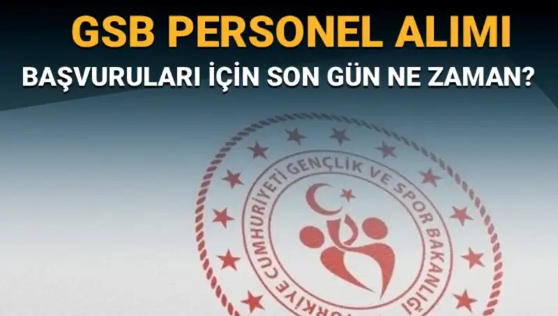 Gençlik ve Spor Bakanlığı’nda Personel Alımı Başvuruları Başladı: Son Gün Nedir?