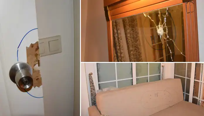 FETÖ'cü Suikast Timinin Saldırdığı Otelde Korku Dolu Gecenin İzleri Masumiyetin Üzerinde Kalıyor
