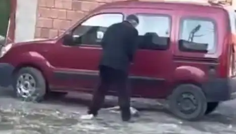 Sokakta Köpeğe Yapılan Şiddet Olayı Gözler Önüne Serildi