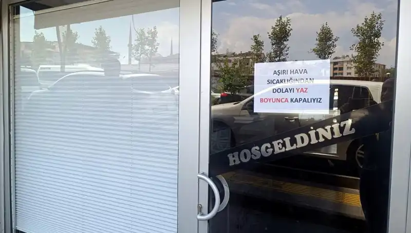 Afrika Sıcakları Türkiye'de Esnafı Nasıl Etkiledi? Dükkanlar Kapandı!