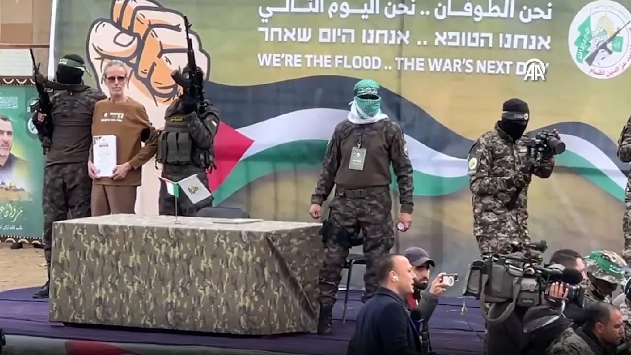 Hamas, Beşinci Turda İsrail'e 3 İsrailli Esiri Teslim Etti