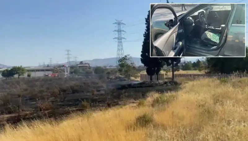 İzmir’deki Otluk Alan Yangını AVM Otoparkına Sıçradı: Çok Sayıda Araç Zarar Gördü