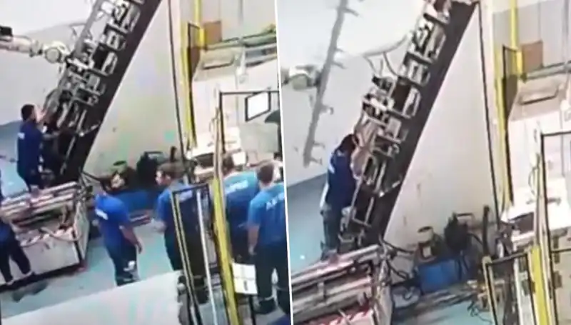 Fabrikada Dehşet Anları: Makine Sırtına Saplandı, İşçi Hayatını Kaybetti!