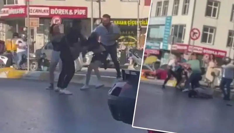 Esenyurt'ta Dehşet: Motosikletli İki Kadına Zorbalık Etmeye Kalkanlar!